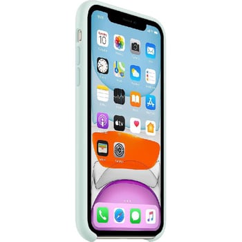iPhone 11 Pro Max Silicone Case - Seafoam - Education - Apple