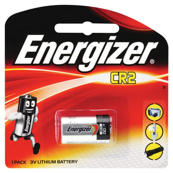 Energizer CR2 3V Lithium Battery (2-Pack) CR2-2 B&H Photo Video
