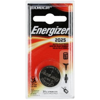 Energizer 3V CR2025 Single Coin Cell Battery