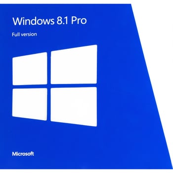 Microsoft Windows 8.1 Professional English 1 User CD DVD Jarir