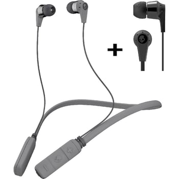 Skullcandy Ink d Bundle Audio Bundle Bluetooth Wired Street Grey