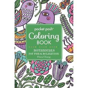 Pocket Posh Adult Coloring Book: Soothing Designs for Fun & Relaxation  (Miniature Edition)