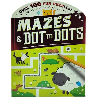 Mazes and Dot to Dots - Over 100 Fun Puzzles!