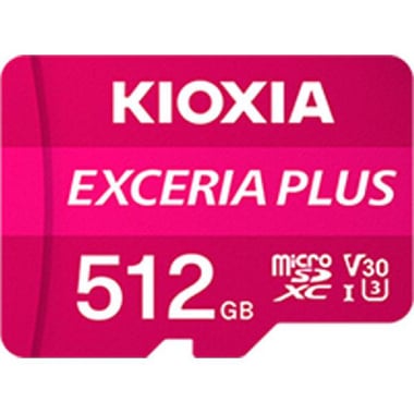 كيوكسيا اكسيريا جي 2 بطاقة مايكرو اس  دي، 512‎ جيجابايت، فئة 10: سرعة أداء قصوى تبلغ 100 ميجابت بالثانية