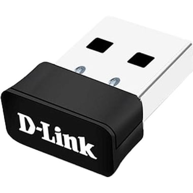 D-Link AC600 Dual Band Nano USB Wireless Adapter, 2 dBi, Wireless AC (802.11ac), Dual Band (2.4 GHz/5 GHz)