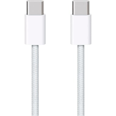 Apple Woven USB-C to USB-C Sync & Charge Cable, 1.00 m ( 3.28 ft ), White