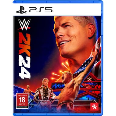 الاصدار القياسي ‎-‎ WWE ‎2‎K24، لعبة بلايستيشن 5، رياضية اسطوانة بلوراي