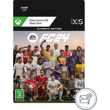 كود رقمي EA FC24‎ Ultimate Edition، لعبة اكس بوكس ون، اكس بوكس اكس، رياضية ESD (يرسل بالايميل)