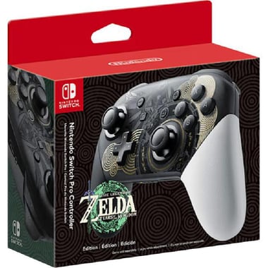 Nintendo Switch Pro: Zelda Tears of the Kingdom Edition Controller, Wireless, for Nintendo Switch, Black