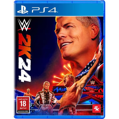 الاصدار القياسي ‎-‎ WWE ‎2‎K24، لعبة بلايستيشن 4، رياضية اسطوانة بلوراي