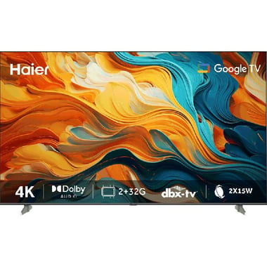 Haier 50" Smart TV, 4K Ultra HD, DLED, Black, K86EU