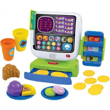 WinFun Smart Cafe Cash Register Role Play Activity Set, English, 2 Years and Above