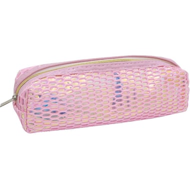 Soft Pencil Case, Mesh, Pink