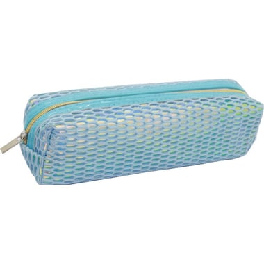 Soft Pencil Case, Mesh, Blue