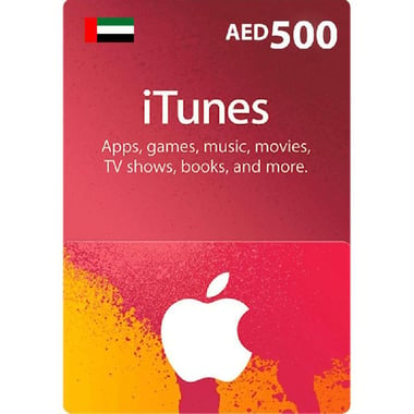 ابل آي تونز 500 درهم بطاقة هدايا App Store & iTunes،