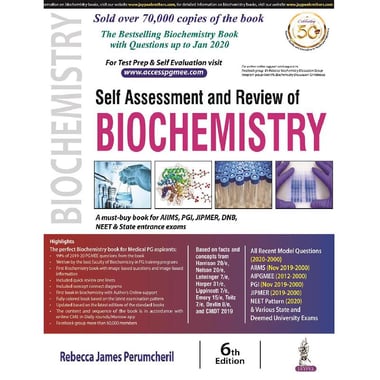 Self Assessment and Review of Biochemistry, 6th Edition