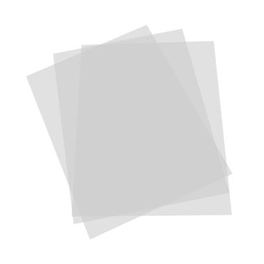 رقاقة تخطيط، .003‎ مايكرون، شفاف، 59.4 × 84.1 سم) ايه 1)، ورقة واحدة