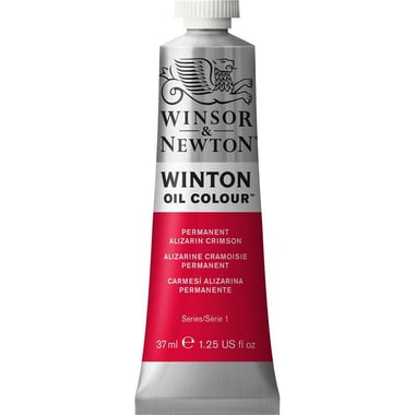 Winsor & Newton Winton Color Code # 1 Oil Color, Alizarin Crimson, 37.00 ml ( 1.30 oz )