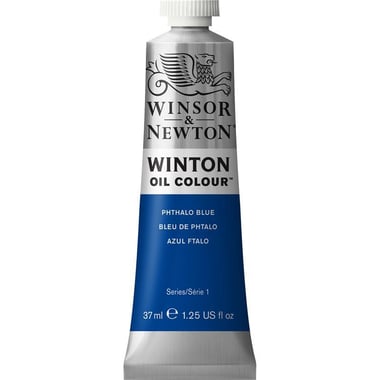Winsor & Newton Winton Color Code # 30 Oil Color, Phthalo Blue, 37.00 ml ( 1.30 oz )