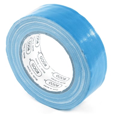 Roco Cloth Tape, 1.5" X 25 m, Sky Blue