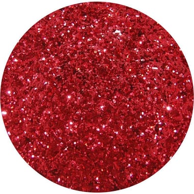 Glitter with Shaker, 50 g, Glitter Art, Red