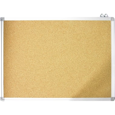 Roco Cork Board, Aluminum Frame, 60.00 cm ( 1.97 ft )X 45.00 cm ( 17.72 in )