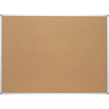 Roco Cork Board, Aluminum Frame, 120.00 cm ( 3.94 ft )X 90.00 cm ( 2.95 ft )