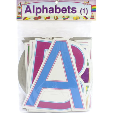 Alphabet Cutout, English