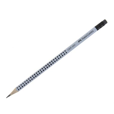 Faber-Castell Grip 2001 Lead Pencil, HB, Medium