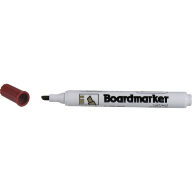 Roco Whiteboard Marker, 1.5 - 3 mm Chisel Tip, Brown