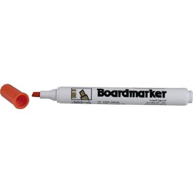 Roco Whiteboard Marker, 1.5 - 3 mm Chisel Tip, Orange