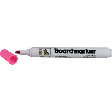 Roco Whiteboard Marker, 1.5 - 3 mm Chisel Tip, Pink