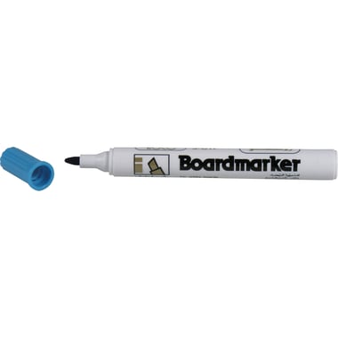 Roco Whiteboard Marker, 1.5 - 3 mm Chisel Tip, Sky Blue