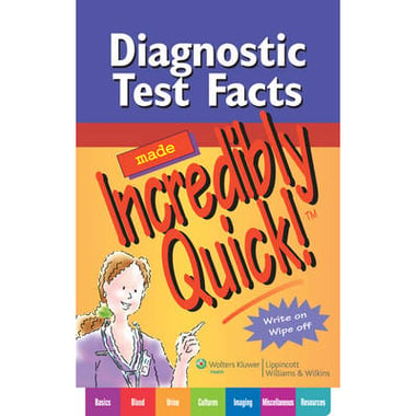 Diagnostic Test Facts Made Incredibly Quick!