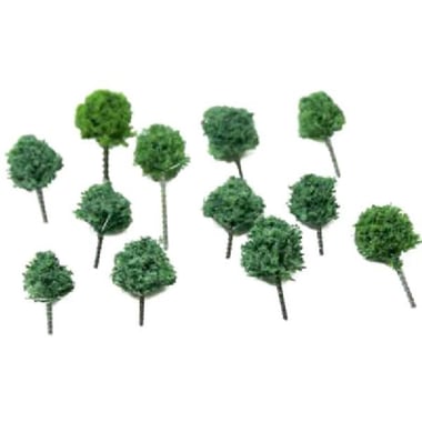 نماذج نباتات، شجرة العرعر، صغيرة، 1:500، 12‎ قطعة