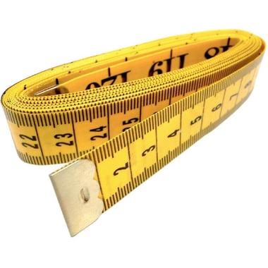 Tape Measure, Extra Long, Yellow