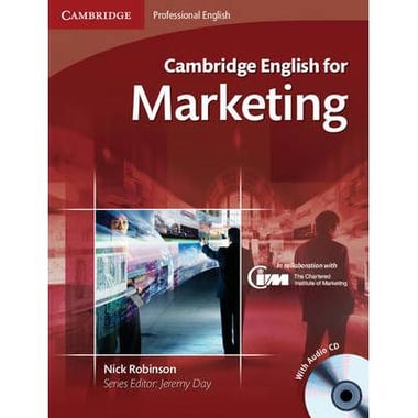 Cambridge English for Marketing Student's Book - with Audio CD