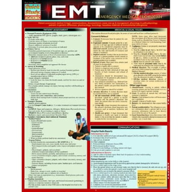 EMT- Emergency Medical Technician, Quick Study: Academic