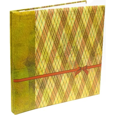 Scrap Book, Checkered & Stripes, 31 X 31 cm, 10 Sheets