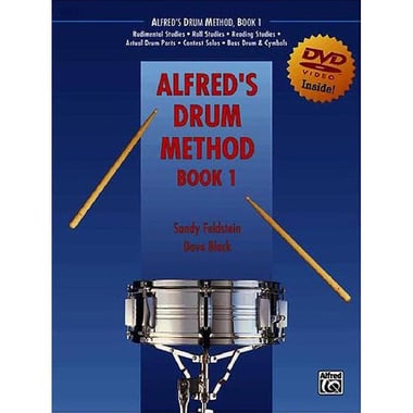 Alfred's Drum Method, Book 1: The Most Comprehensive Beginning Snare Drum Method Ever! (Book & DVD)