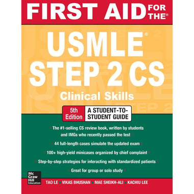 First Aid for the USMLE Step 2 CS، 5th Edition