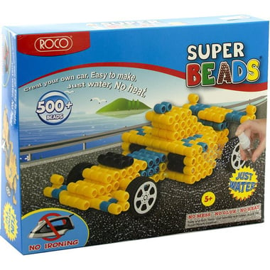 Roco Super Beads Cars Arts and Crafts Learning Activity Set, 5 Years and Above