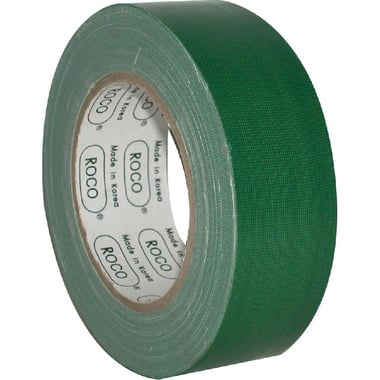 Roco Cloth Tape, 2" X 25 m, Green