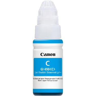 Canon GI-490 Ink Bottle, Cyan