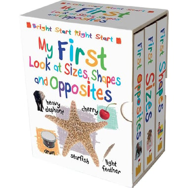 My First Look at Sizes، Shapes & Opposites (Bright Start، Right Start)