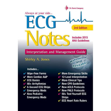 ECG Notes Interpretation & Management Guide، 3rd Edition