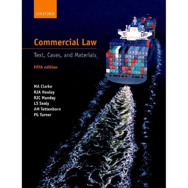 Commercial Law، 5th Edition (Blackstone's Statutes)