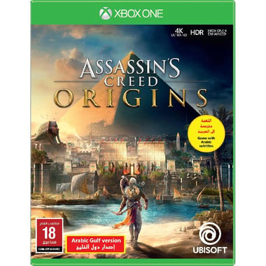 Assassin's Creed: Origins (Arabic Gulf Version), Xbox One (Games), Action & Adventure, Blu-ray Disc