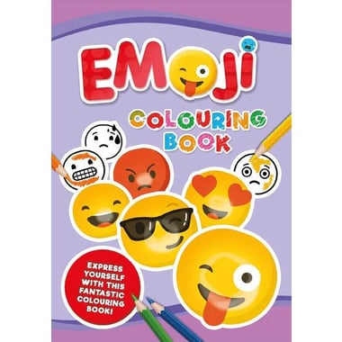 Emoji, Jumbo Colouring Book